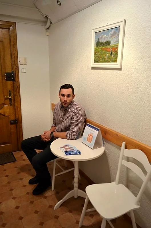 Poczekalnia gabinetu stomatologicznego